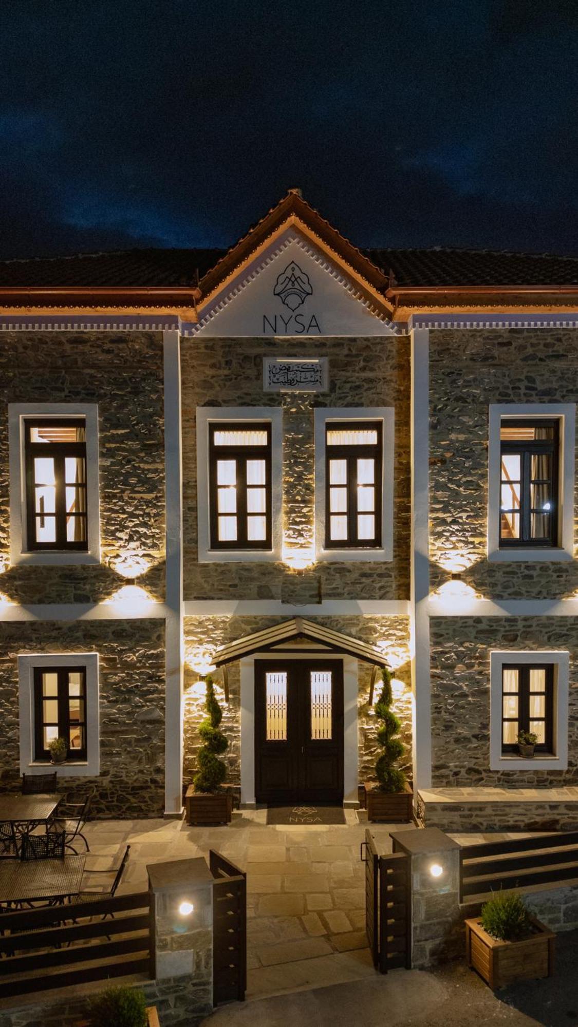 Νysa Hotel Moustheni Exterior photo